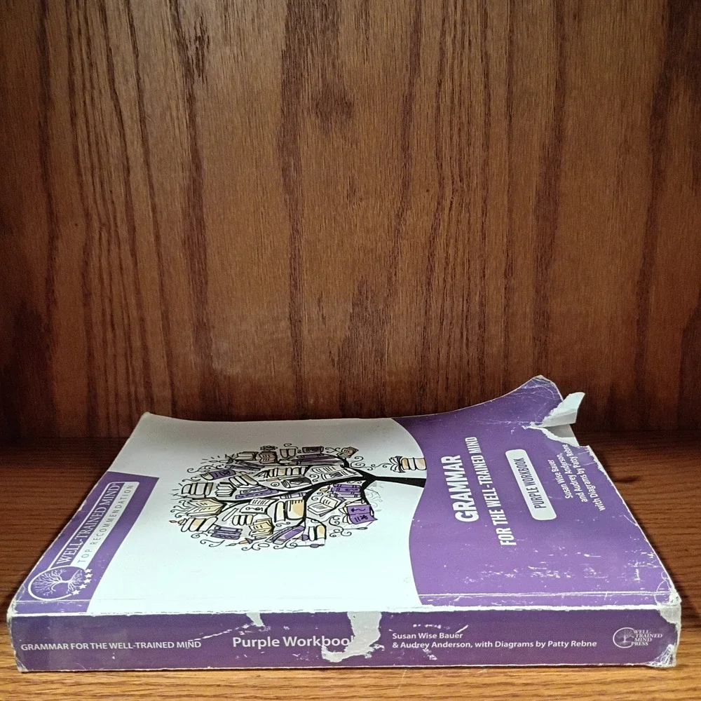 Grammar for the Well-Trained Mind Purple Workbook, 1st Edition Paperback